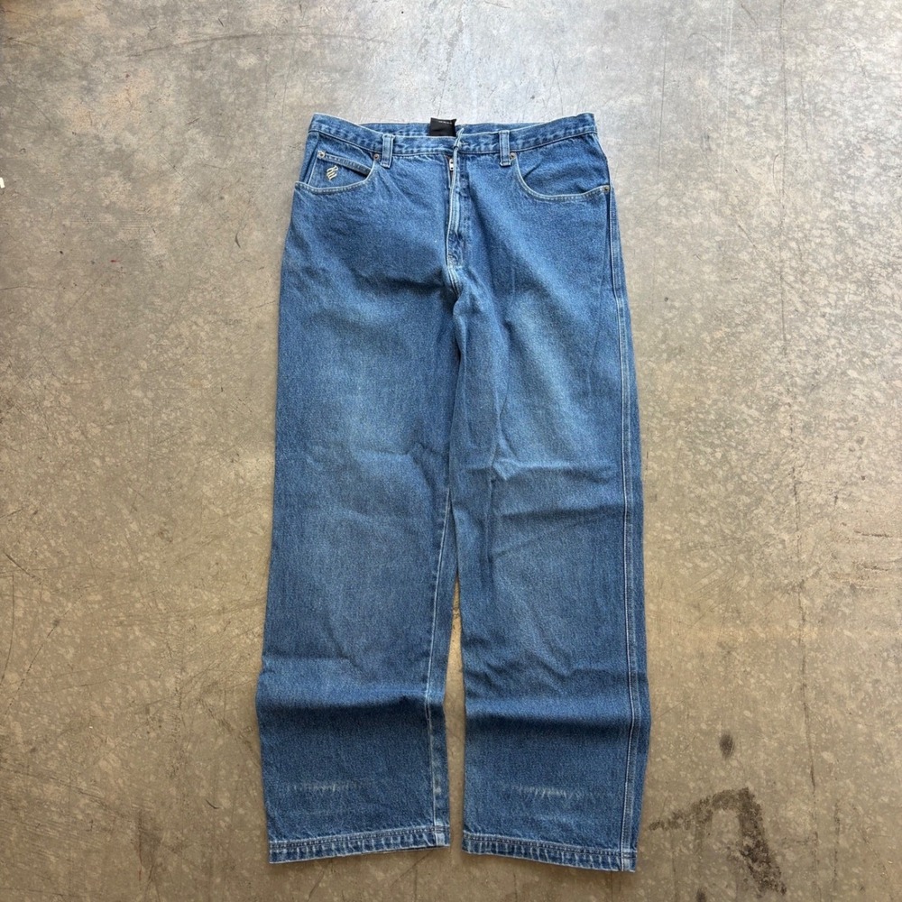 Y2K Baggy Rocca Wear Skate Jeans 36x34